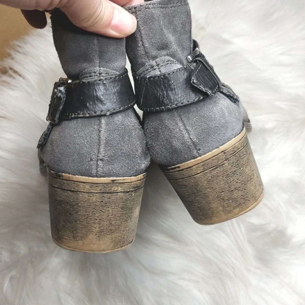 SONOMA Life + Style Ankle Boots - Brigitta Grey MS - Size 8
